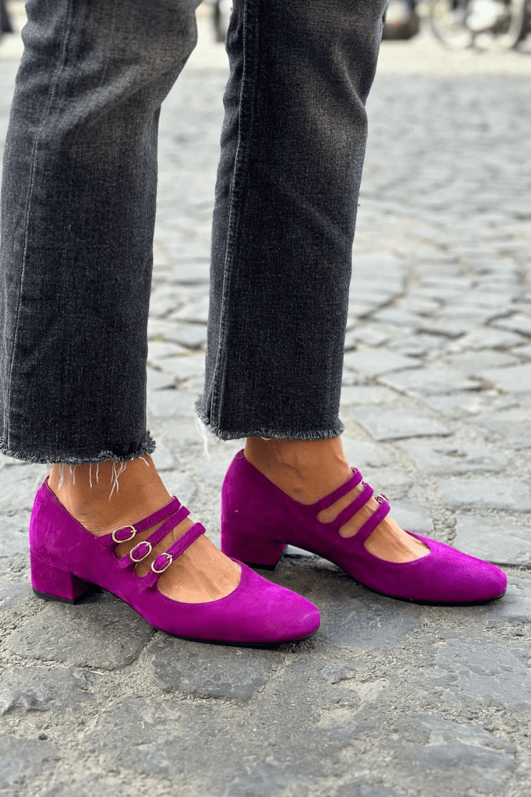 SABRINA | BALLET FLATS WITH STRAPS