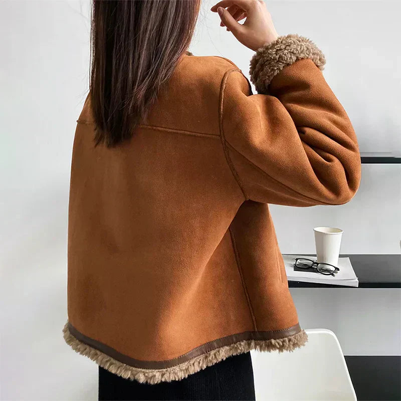CHARLIE™ | WARM AND REFINED LEATHER JACKET
