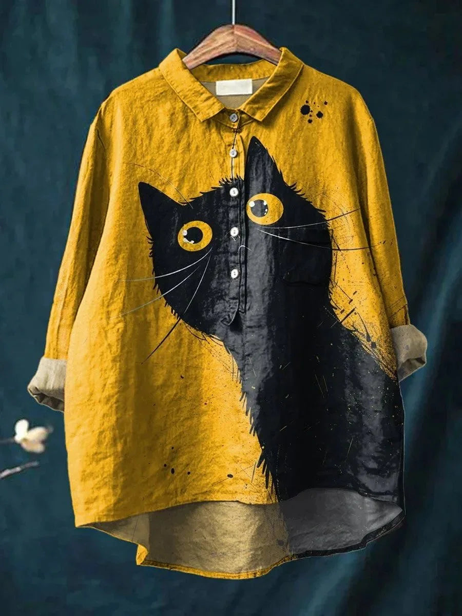 Cat | Animal Art T-Shirt