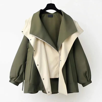 Alva – Elegant jacket with weather and wind protection