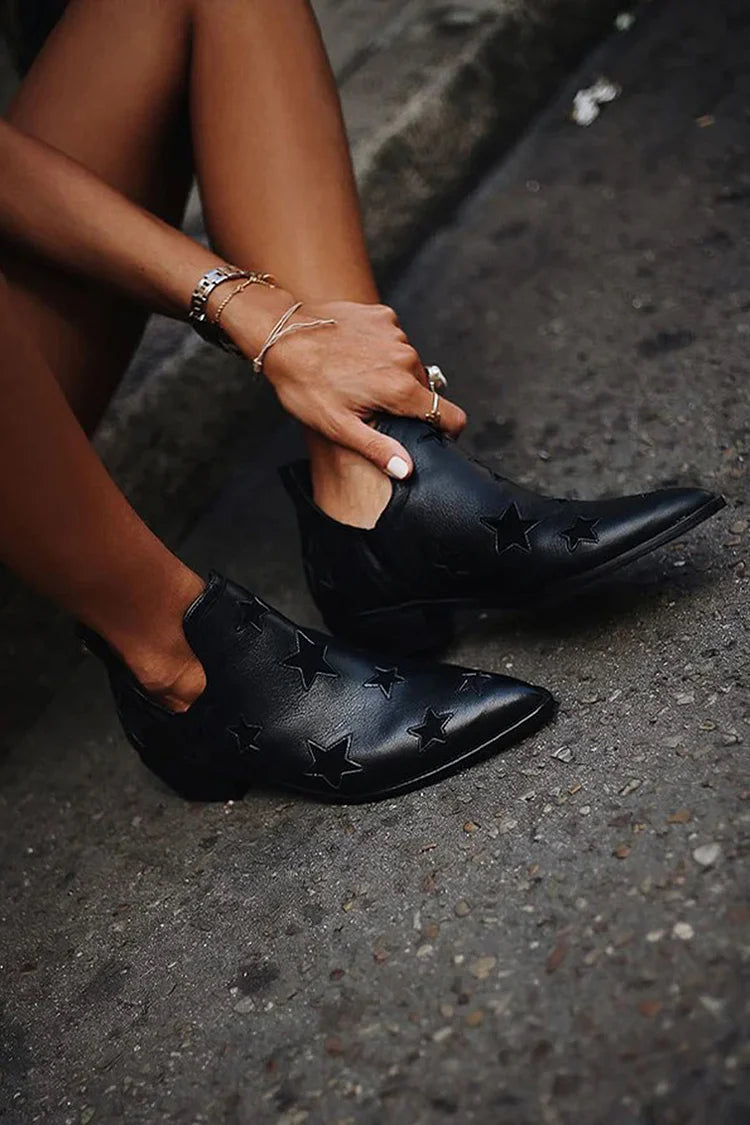 STELVIA | TEXAS BOOTS WITH STARS