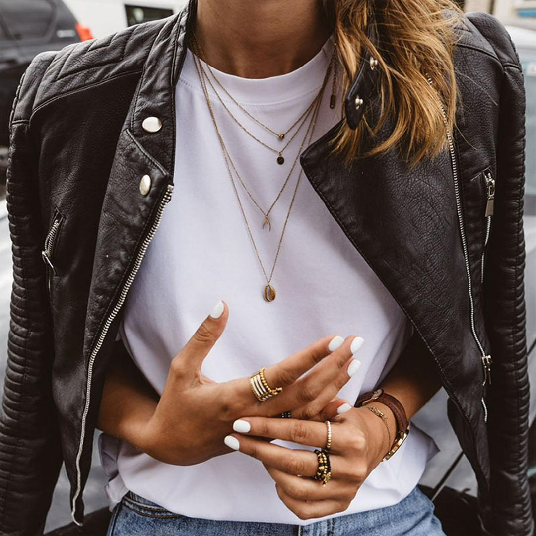 Santana™ | Elegant Natural Leather Jacket