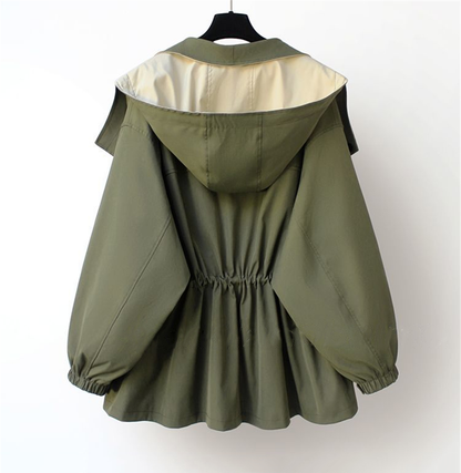 Alva – Elegant jacket with weather and wind protection