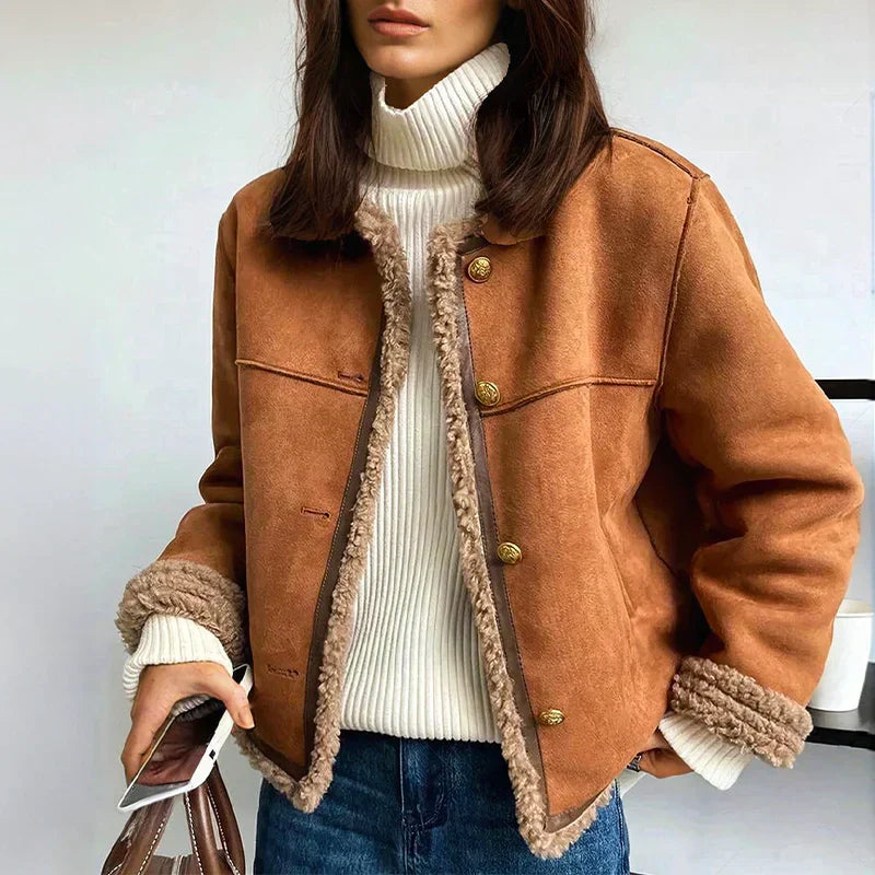 CHARLIE™ | WARM AND REFINED LEATHER JACKET