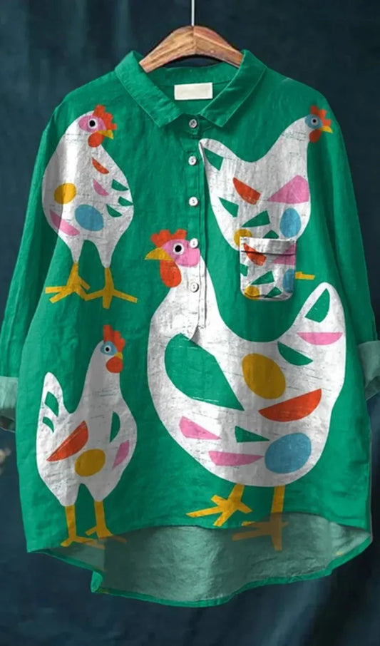 Chicken | Artistic T-Shirt for Animals